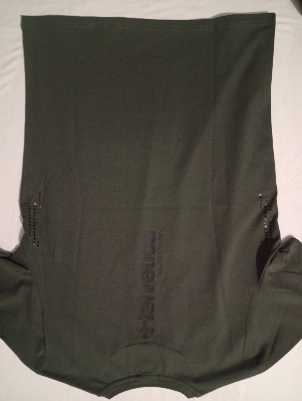 T-shirt Stroke Helvetica BILSAR streetwear gris anthracite