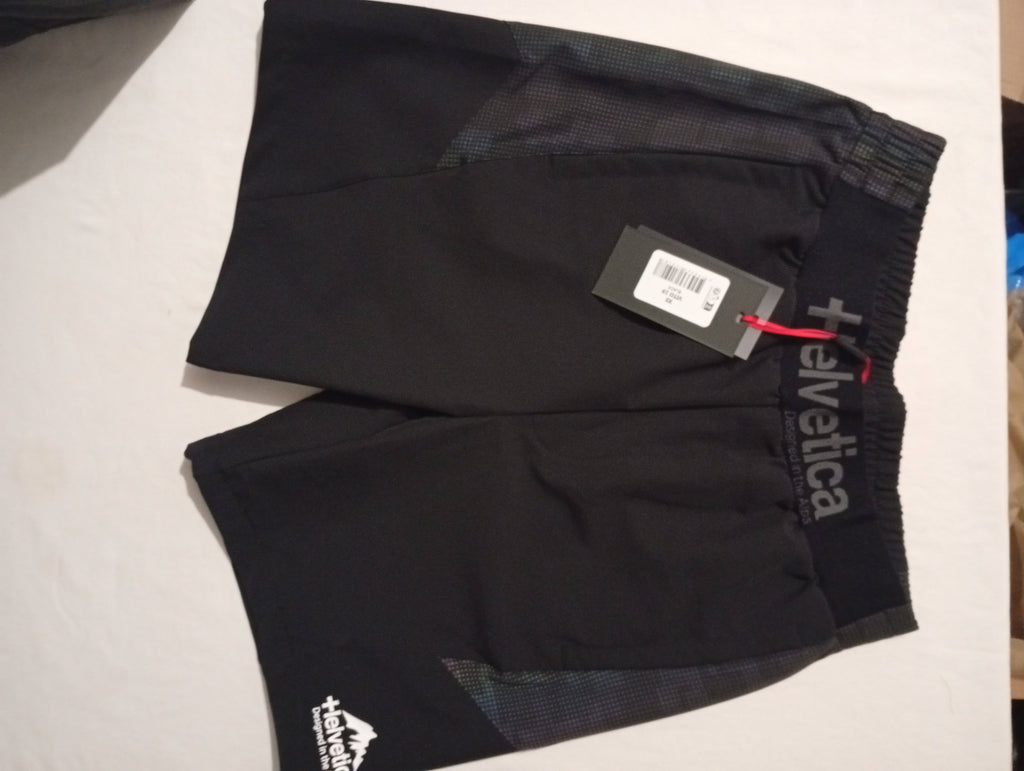 Short Vito Helvetica BILSAR streetwear noir