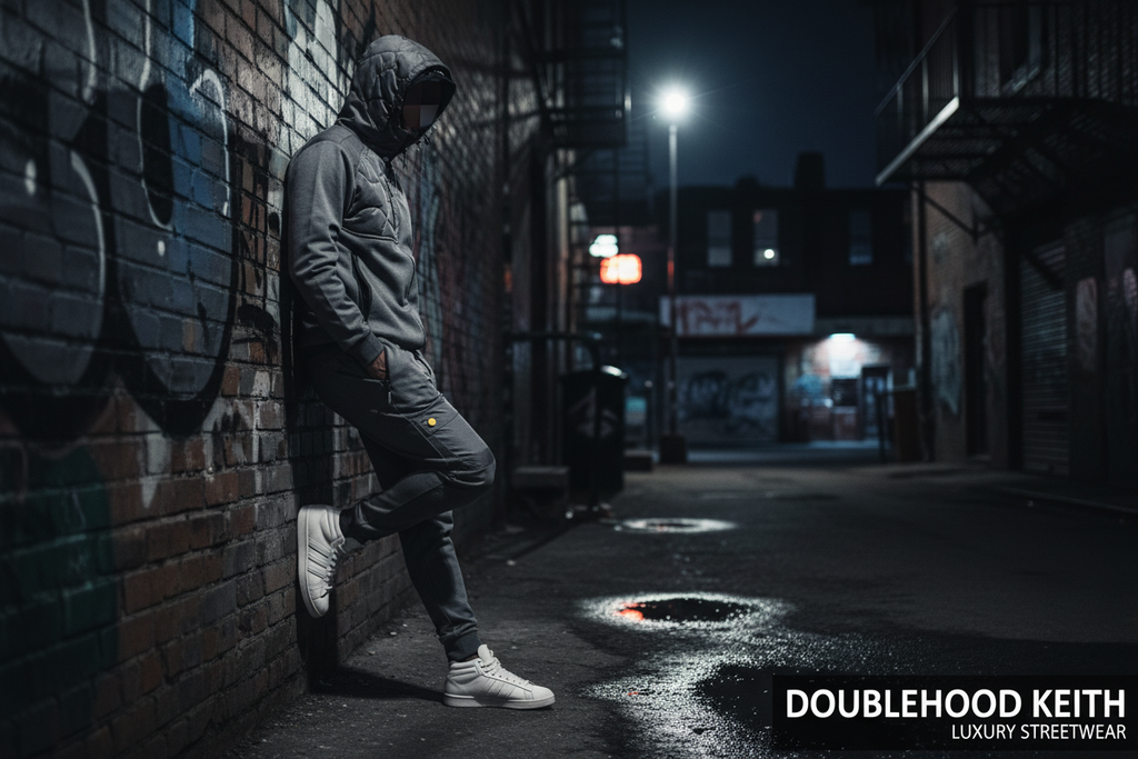 Ensemble DOUBLEHOOD KEITH porté par un homme