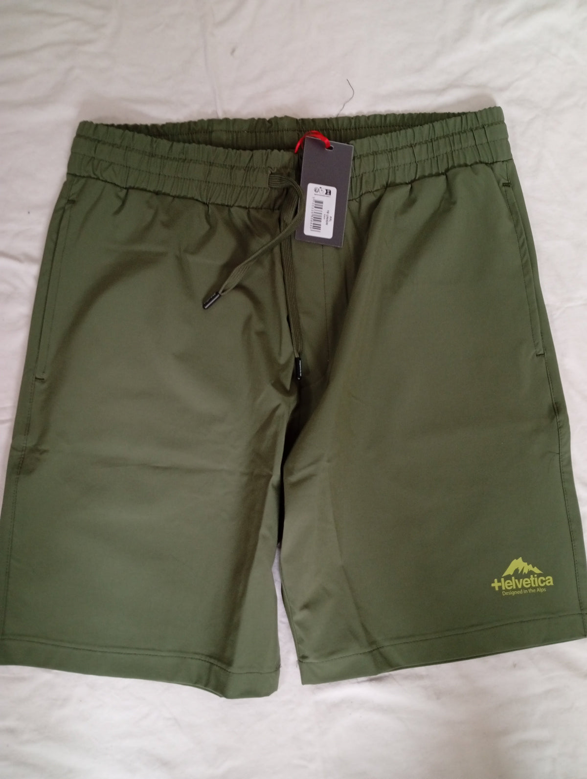 Short Helvetica Union BILSAR streetwear kaki