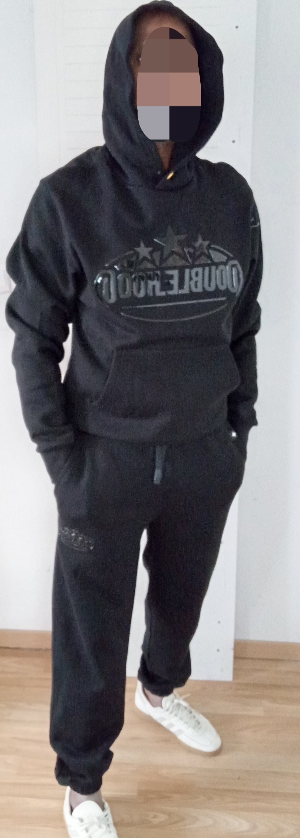Ensemble Doublehood Elypse BILSAR streetwear noir