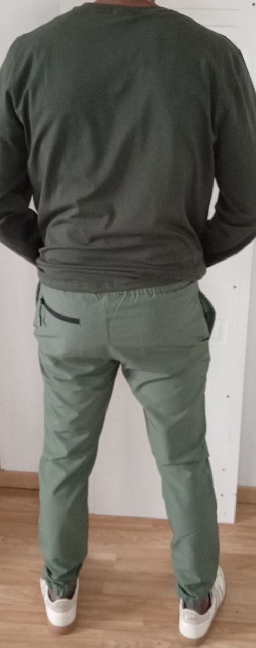 Bas de survetement Helvetica Barca BILSAR streetwear vue de dos