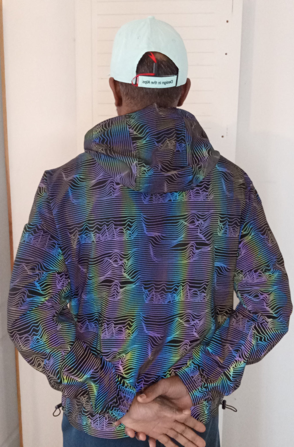 Veste Helvetica Ezra BILSAR streetwear detail