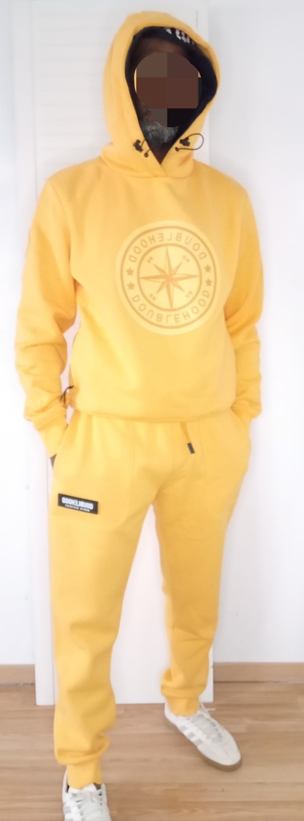 Survetement Doublehood Hanse BILSAR streetwear jaune